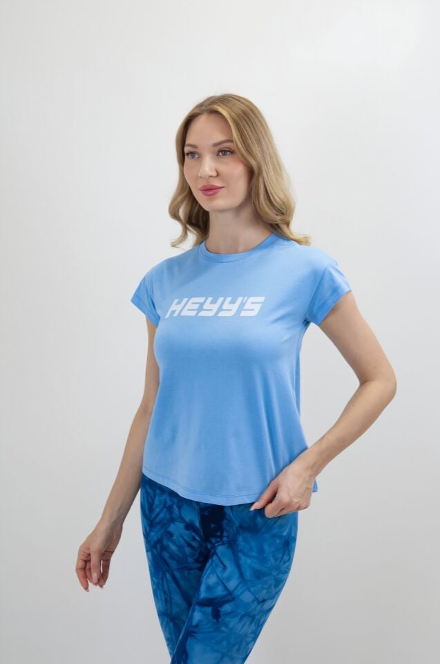 Açık Mavi T- Shirt I Heyy's Activewear