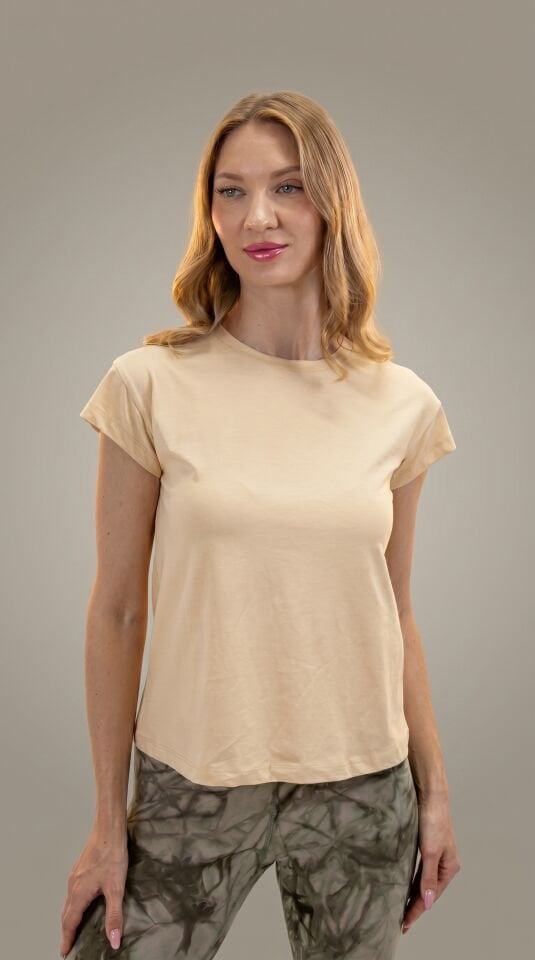Taş Renk T- Shirt I Heyy's Activewear