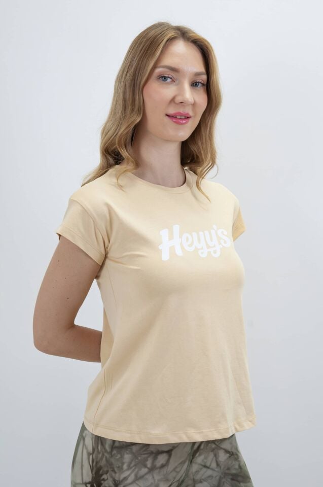 Taş Renk T- Shirt I Heyy's Activewear