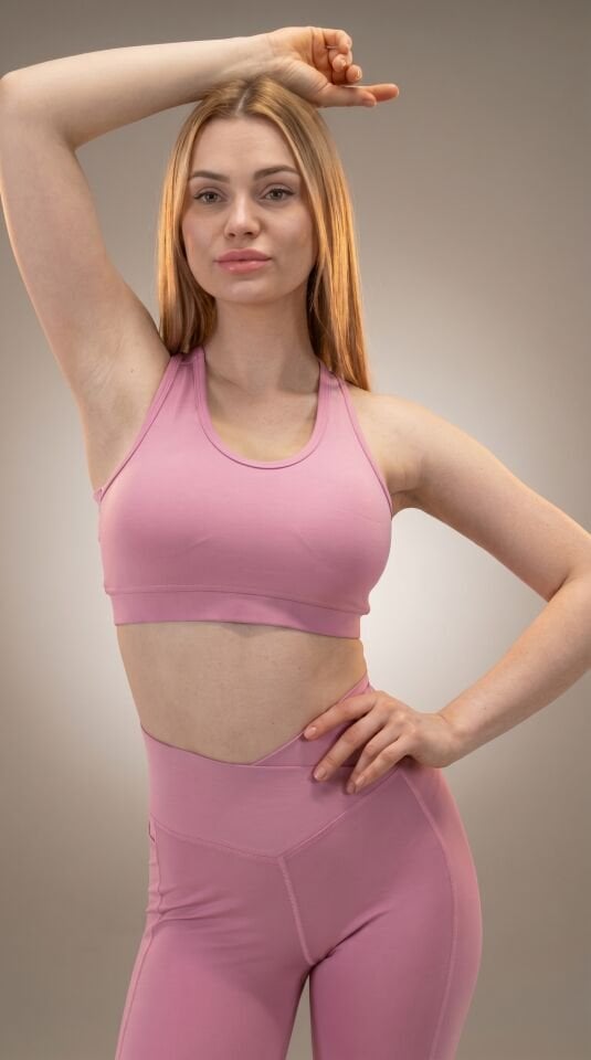 Sporcu Sütyeni Pembe Bra I Heyy's Activewear